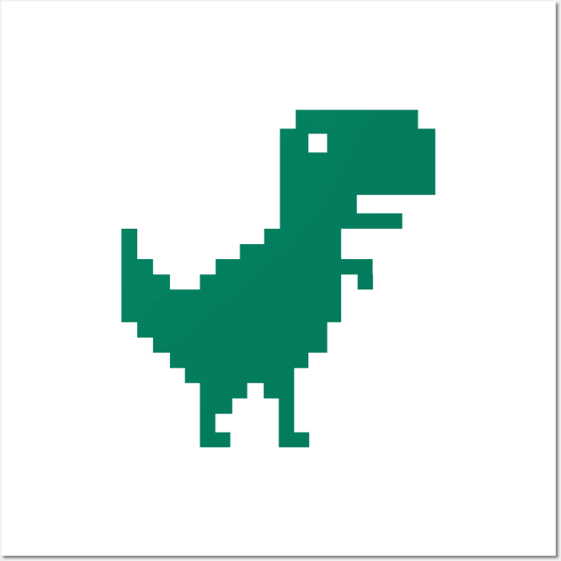 Offline Dino T Rex Wall Art by ijoshthereforeiam